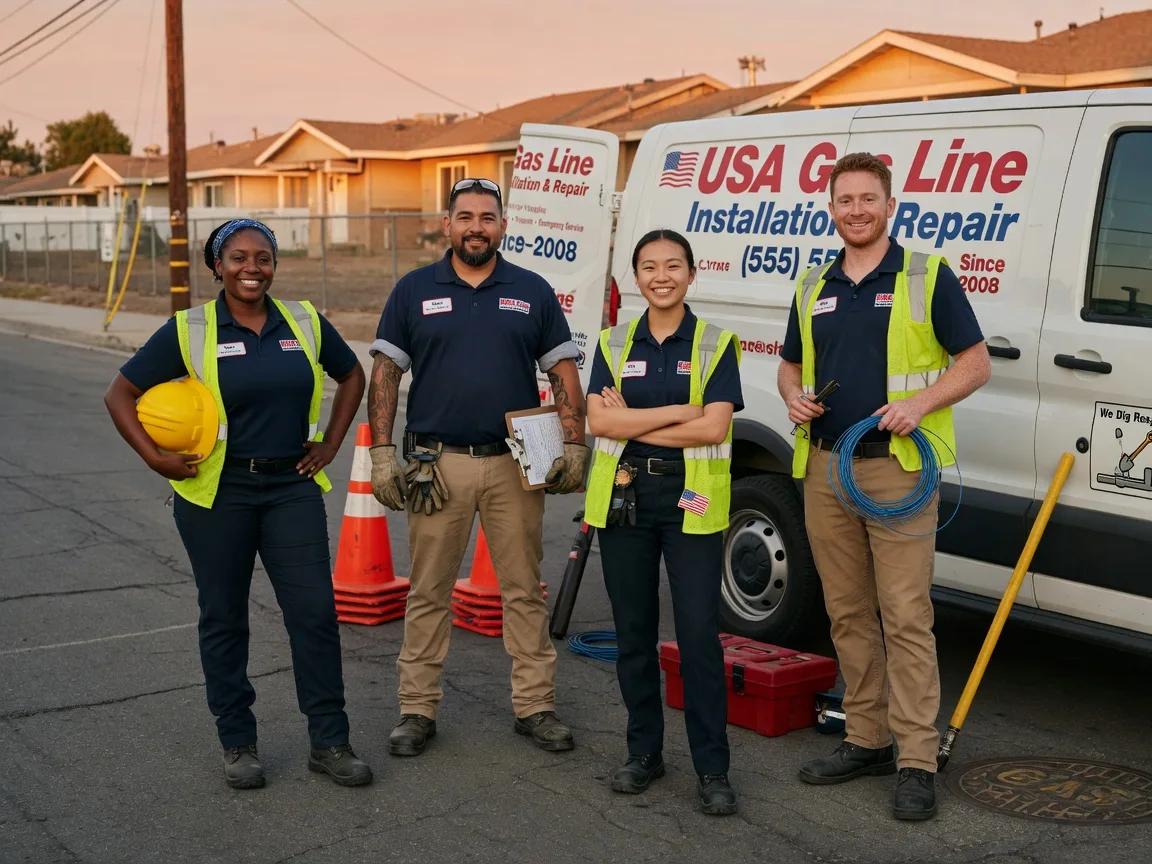 Gas Line Installation company in Montezuma, NM